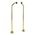1/2 in. x 24 in. Double Offset Bath Supplies in Polished Brass