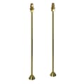 1/2 in. x 24 in. Straight Bath Supplies in Polished Brass