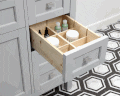 Juniper 36 In. Vanity in Dove Gray With Engineered Stone Top & Ceramic Basin