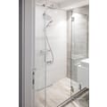 30 in. Stainless Steel Square Grate Linear Shower Drain