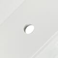 37 in. x 22 in. Morning Frost Quartz Vanity Top with Ceramic Basin