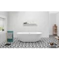 Sacha 71 in. Freestanding Acrylic Tub in Glossy White