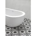 Sacha 71 in. Freestanding Acrylic Tub in Glossy White