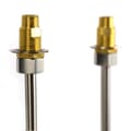 1/2 in. x 24 in. Straight Bath Supplies in Satin Nickel