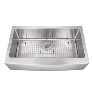 Undermount 32-7/8 in. Apron Front 16 Ga. Stainless Steel Kitchen Sink