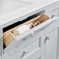 Juniper 48 in. Vanity in Dove Gray with Engineered Stone Top & Ceramic Basin