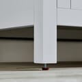 Juniper 48 in. Vanity in Dove Gray with Engineered Stone Top & Ceramic Basin