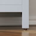 Juniper 24 In. Vanity in Dove Gray With Engineered Stone Top & Ceramic Basin
