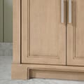 SCARLETT 30IN VANITY IN SAHARA BIRCH WITH WHITE QUARTZ TOP & CERAMIC BASIN