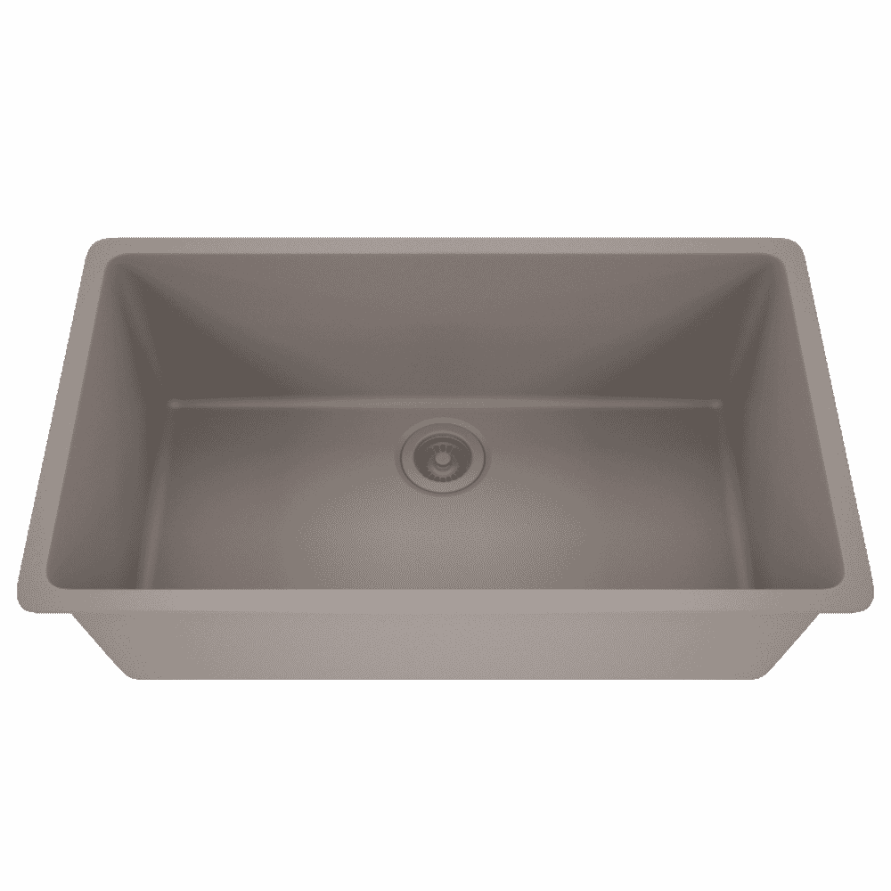 32 in. Single Bowl Undermount Quartz Kitchen Sink