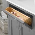 Juniper 36 in. Vanity in Charcoal Gray with Engineered Stone Top and Ceramic Basin