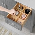 Juniper 36 in. Vanity in Charcoal Gray with Engineered Stone Top and Ceramic Basin