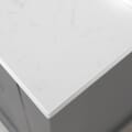 Juniper 48 in. Vanity in Charcoal Gray with Engineered Stone Top and Ceramic Basin