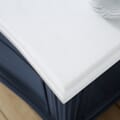 Mira 36 in. Vanity in Midnight Blue with Engineered Stone Top & Ceramic Basin