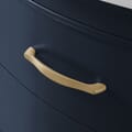 Mira 36 in. Vanity in Midnight Blue with Engineered Stone Top & Ceramic Basin