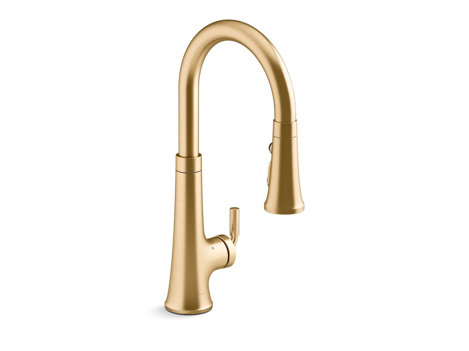 Tone® Touchless pull-down kitchen sink faucet with KOHLER® Konnect™ and three-function sprayhead