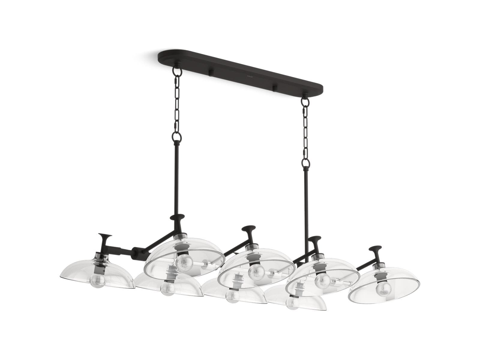 Tone™ 41" eight-light chandelier